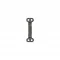 162-2 Skırt Hook Part - Siyah Nikel*