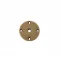 20 Mm Sewıng Snap Button Socket Part (7.5 Mm) - Antik Sarı