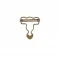 B-35 Dalgalı Salopet Toka Çift Sürgülü Klasik Şapkalı - Antik Sarı