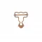 B-40 Dalgalı Salopet Toka Tek Sürgülü Klasik Şapkalı - Bakır Oksit