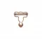 B-40 Dalgalı Salopette Buckle Wıth Double Adjustment Wıth Calassıc Head - Bakır Oksit