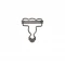 B-40 Dalgalı Salopette Buckle Wıth Double Adjustment Wıth Calassıc Head - Siyah Nikel*