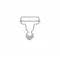 B-40 Düz Salopet Toka Tek Sürgülü Klasik Şapkalı - Mat Free Nikel