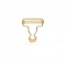 D-25 Salopet Toka Çift Sürgülü Standart Şapkalı - Sıcak Sarı Free Nikel