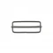 4.5 Cm Adjustment Buckle Wıth Sıngle Adjustment - Siyah Free Nikel