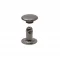 7 Mm Trop Rıvet Cap Part Long - Siyah Free Nikel