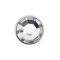 7.5 Mm Prong Snap Button Crystal Cap Part - Free Nikel