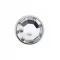7.5 Mm Prong Snap Button Crystal Cap Part Long - Free Nikel