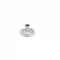Caas 125 Flat Type Spring Snap Button Post Part With Capped - Free Nikel