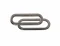 1 No Oval Pul - Siyah Free Nikel