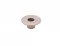 17 mm Stainless Steel Perforated Fixed Jeans Button (Mgn Kp-As) - Copper Tin