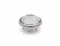 7.5 Mm Prong Snap Button Crystal Cap Part - Mat Free Nikel