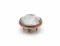 7.5 Mm Prong Snap Button Crystal Cap Part - Bakır Oksit