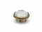 7.5 Mm Prong Snap Button Crystal Cap Part Long - Antik Sarı
