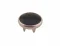 11.5 Mm Prong Snap Button Black Pearl Cap Part - Bakırlı Kalay