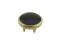 17 Mm Prong Snap Button Black Pearl Cap Part - Ham