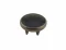 17 Mm Prong Snap Button Black Pearl Cap Part - Kalay Oksit