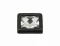 11X11 Mm Prong Snap Button Square Acrylıc Cap - Avrupa Siyah Oksit