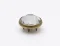 21 Mm Prong Snap Button Crystal Cap Part - Antik Sarı