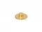 Caas 120 Flat Type Spring Snap Button Stud Part - Sıcak Sarı Free Nikel