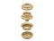 Mını 61 Press Snap Button Double Stud Part - Ham