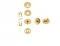 Tr 2100 Snap Button - Lıght Gold