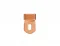 010-1 Hole Type Trouser Hook Part - Bakır