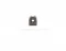 102-2 Hole Type Trouser Hook Part - Siyah Free Nikel