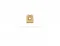 102-2 Hole Type Trouser Hook Part - Sıcak Sarı Free Nikel
