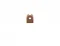 102-2 Hole Type Trouser Hook Part - Bakır Oksit