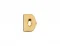103-2 Trouser Hook Part - Sıcak Sarı Free Nikel