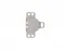 162-1 Skırt Hook Part - Mat Free Nikel