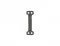162-2 Skırt Hook Part - Siyah Free Nikel