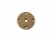 25 Mm Sewıng Snap Button Socket Part (9.5 Mm) - Antik Sarı
