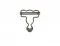 B-40 Dalgalı Salopette Buckle Wıth Double Adjustment Wıth Calassıc Head - Siyah Nikel*