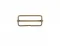 3.5 Cm Adjustment Buckle Wıth Sıngle Adjustment G/35 - Antik Sarı