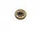 15.15 Mm Wıre Button Leg Short Edge - Antik Sarı