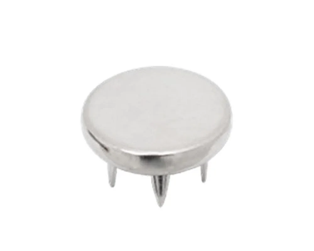 10 Mm Para Tipi Kapak Parça Klıkıt Çıtçıt - Free Nikel