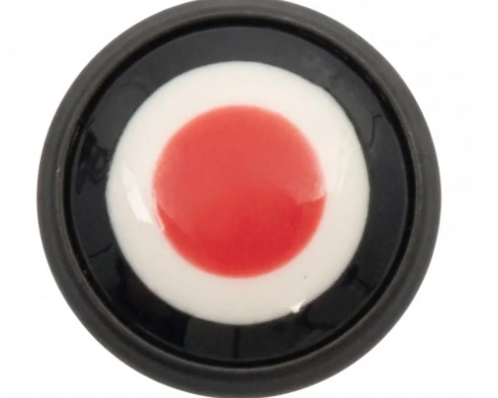11.5 Mm Uzun Damarlı Kafa Parça Klıkıt Çıtçıt ( Dmr01 ) - Avrupa Siyah Oksit