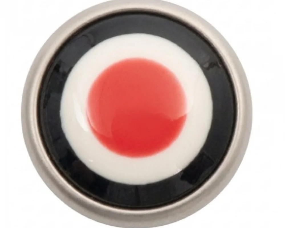 11.5 Mm Uzun Damarlı Kafa Parça Klıkıt Çıtçıt ( Dmr01 ) - Mat Free Nikel