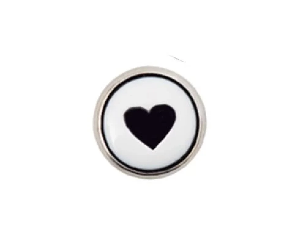 11.5 Mm Çift Kat Lazerli Sedef Kafa Parça Klikıt Çıtçıt - Free Nikel