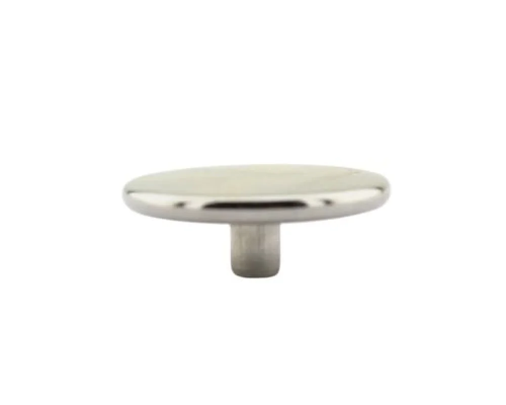 13 Mm 54 Düz Kapak Parça Çıtçıt - Free Nikel