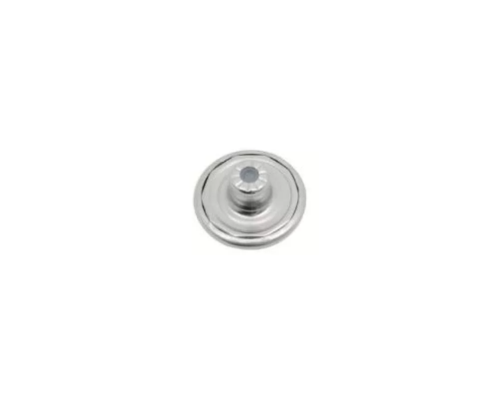 18 Mm Paslanmaz Sabit Kot Düğmesi (Mgn Kp-As) T2 - Free Nikel