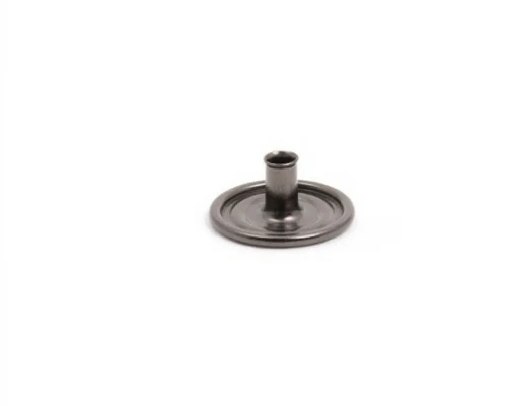 54 (15 mm) Kapaklı Bacak Parça Çıtçıt - Kalay