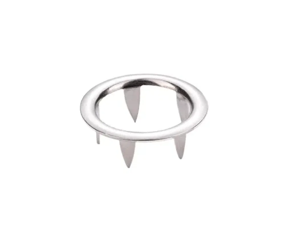 6.8 Mm Long Prong Snap Button Prong Part - Free Nikel