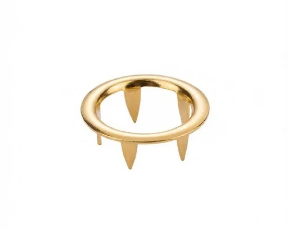 7.8 Mm Long Prong Snap Button Prong Part - Sıcak Sarı Free Nikel