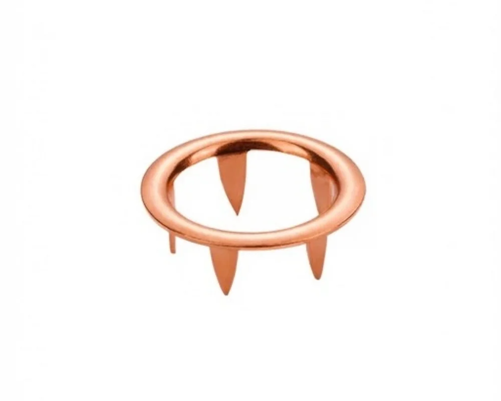 7.8 Mm Long Prong Snap Button Prong Part - Bakır