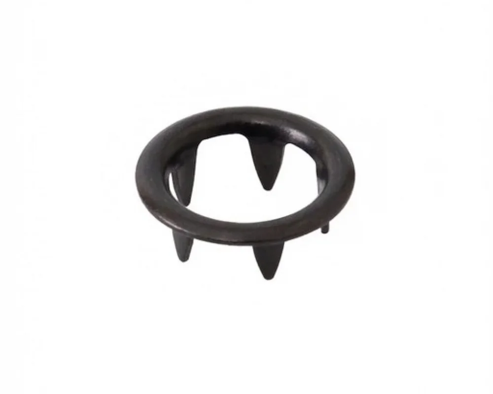 8.2 Mm Prong Snap Button Prong Part - Avrupa Siyah Oksit