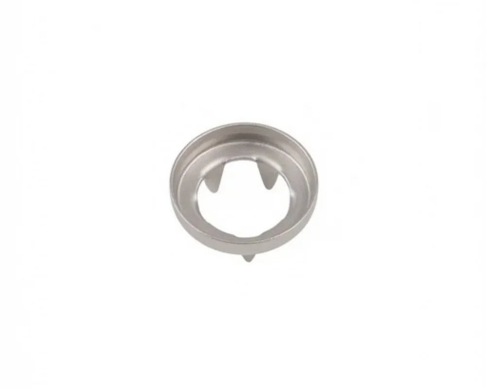 8.5 Mm Prong Snap Button Open Prong - Mat Free Nikel