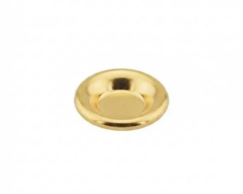 8.5 Mm Prong Snap Button Washer Part - Sıcak Sarı Free Nikel
